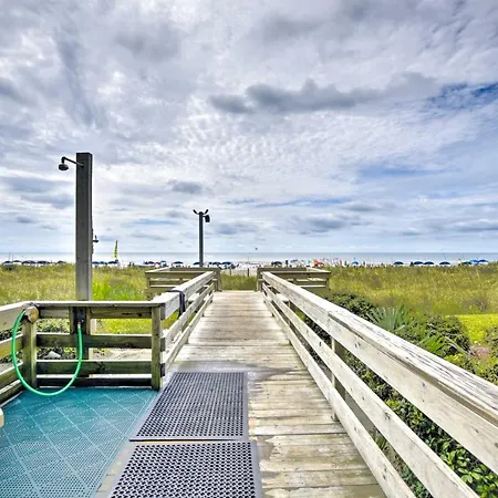 North Myrtle Beach Condo With Beach Access And Views! Exterior photo